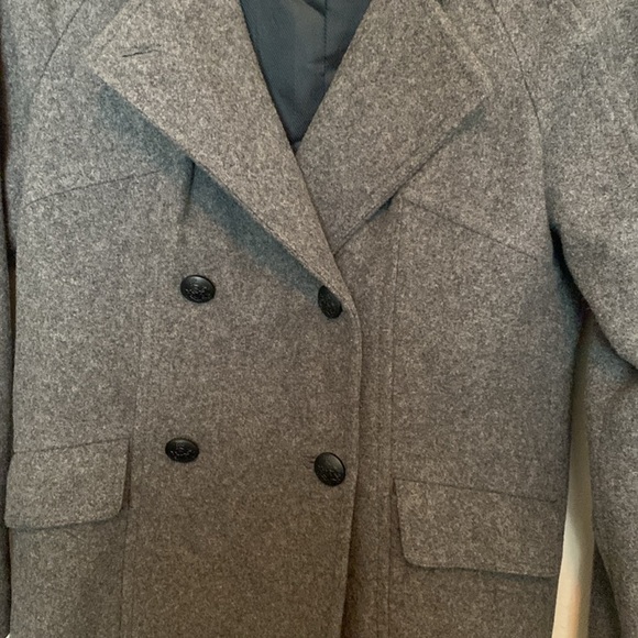 Banana Republic Women's Double Breasted Recycled Wool Jacket M - Picture 3 of 5